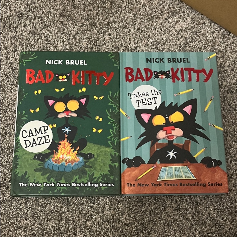 Bad kitty set if 2 books